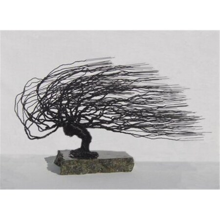 Paisaje Wire Bonsai Tree Sculpture - Windswept Style PA2810850